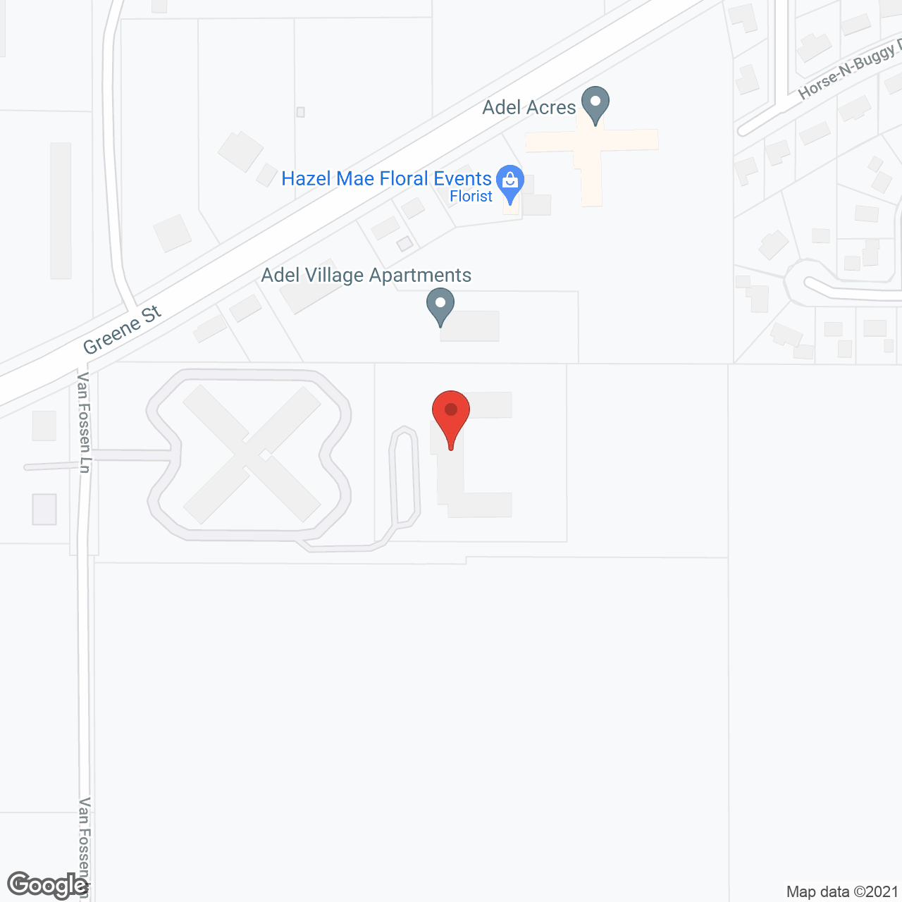 Adel Assisted Living in google map