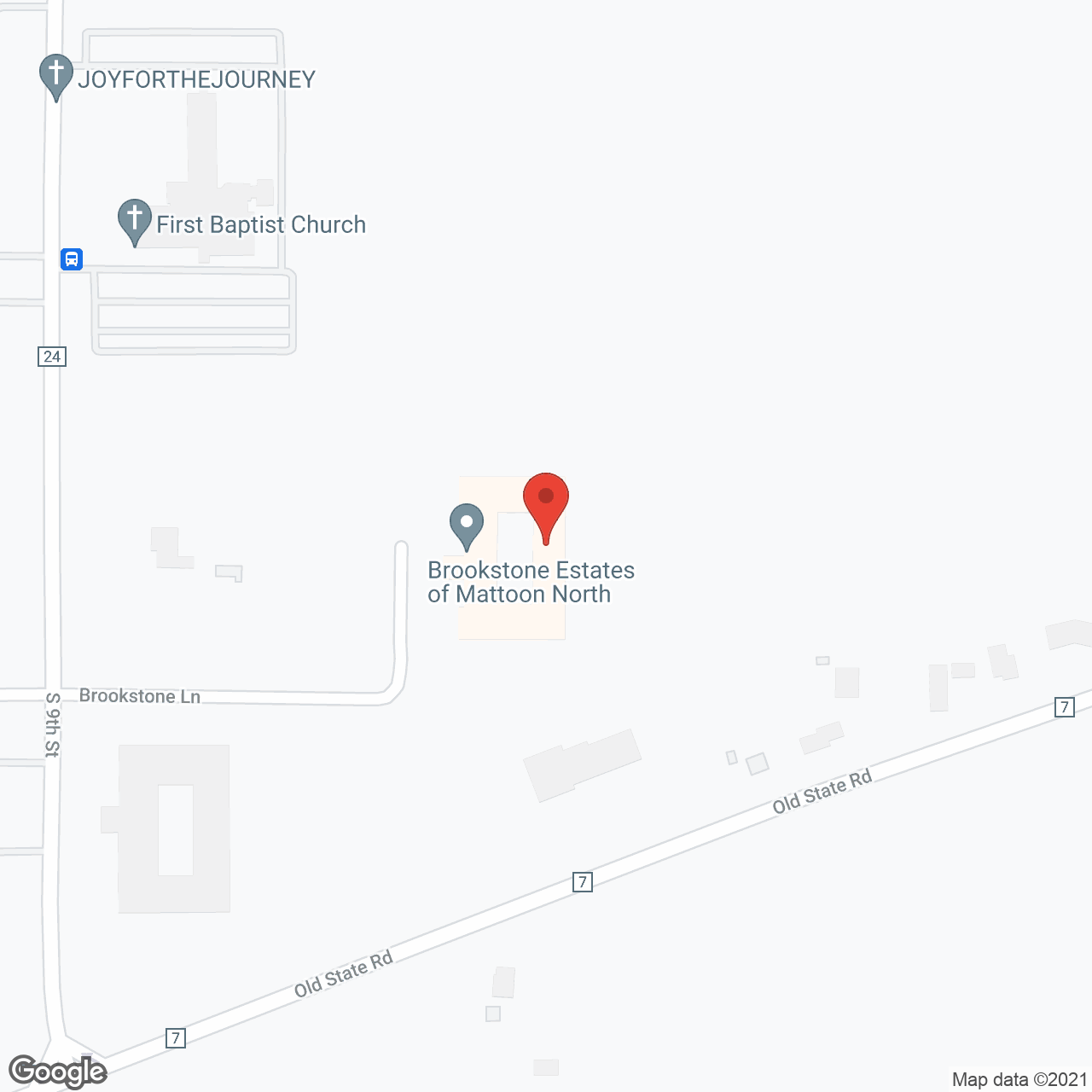 Brookstone Of Mattoon North in google map