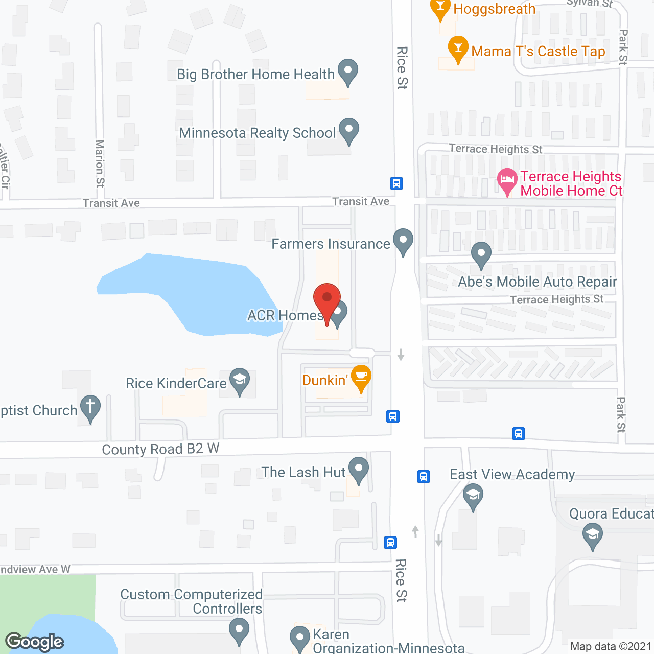 At Home in Minnesota Healthcare in google map