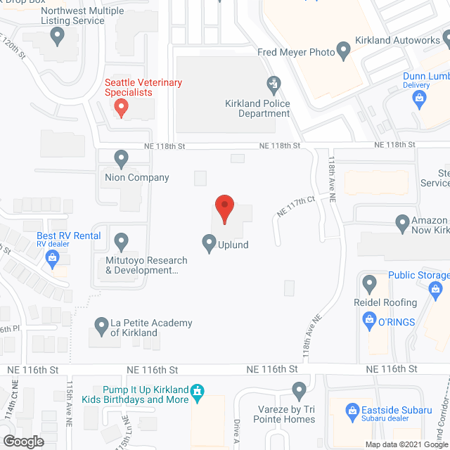 MorningStar Senior Living of Kirkland in google map