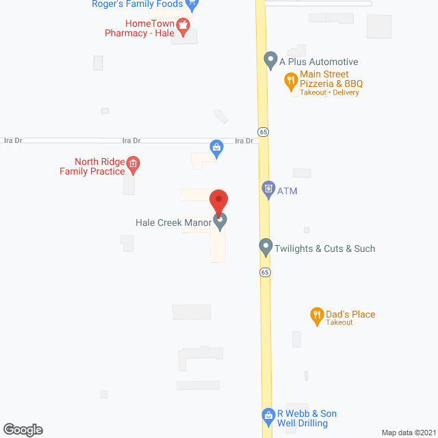 Hale Creek Manor in google map