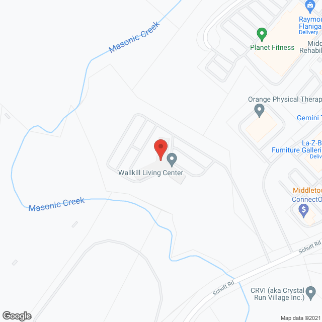 Wallkill Living Center in google map