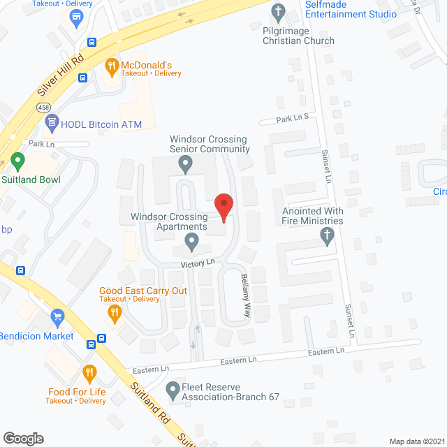 Windsor Crossing Senior Community in google map