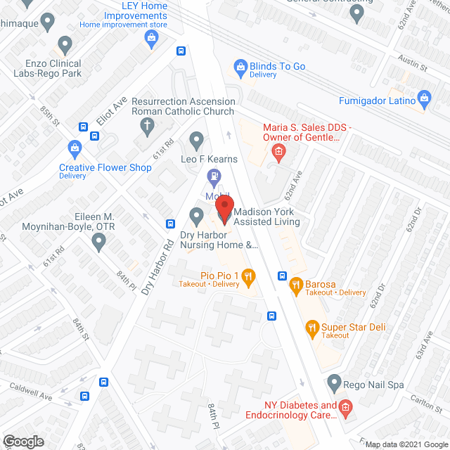 Madison York Assisted Living - Rego Park in google map