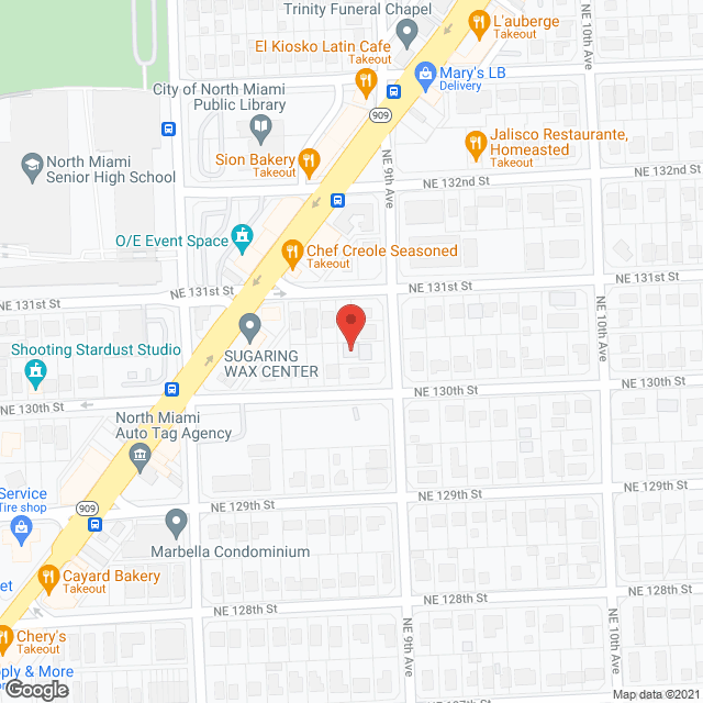 North Miami Angel Gardens ALF,  Inc in google map