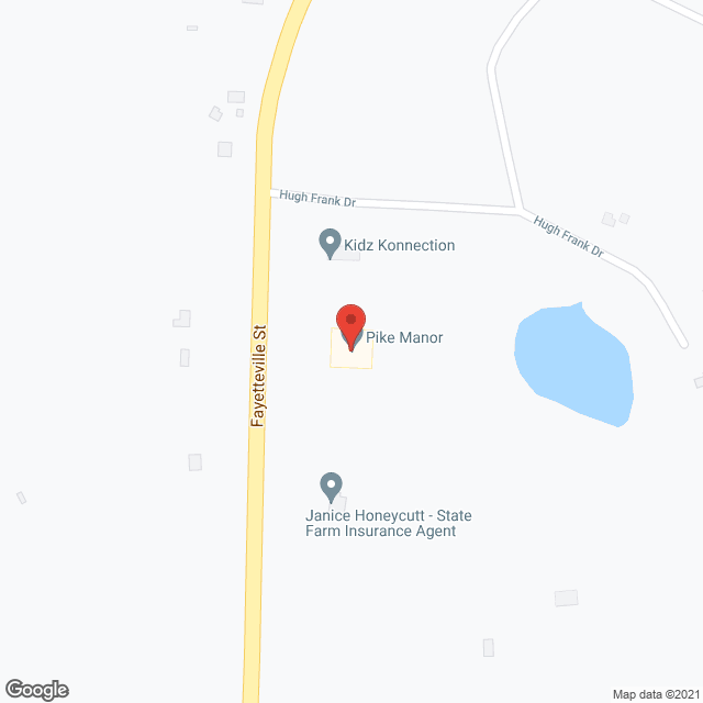 Pike Manor in google map