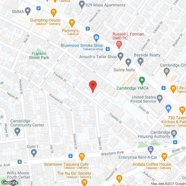 Cambridge Court Apartments in google map