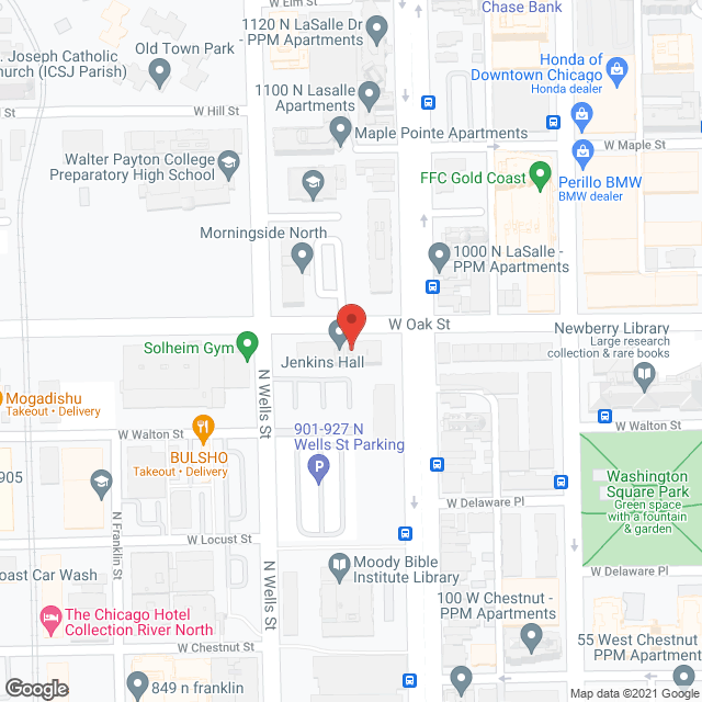 Morningside South in google map