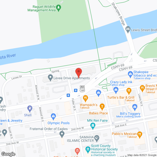 Northridge Court in google map