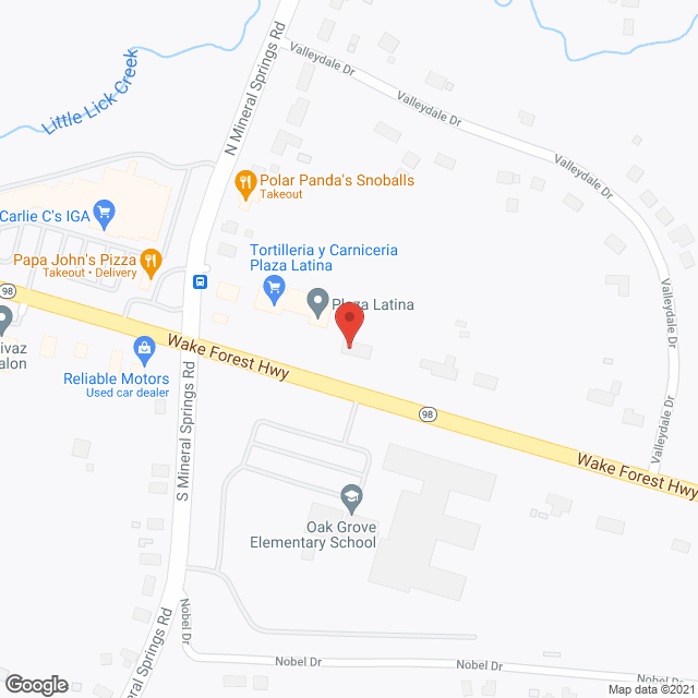 Spring Valley Living @ Oak Grove in google map