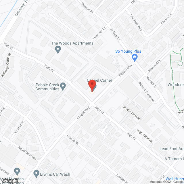 Chapel Corner in google map