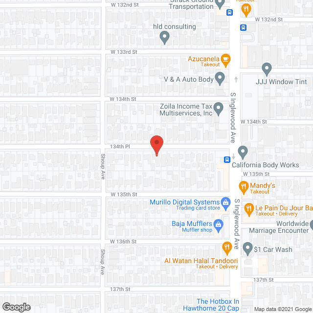 A Helping Hand in google map
