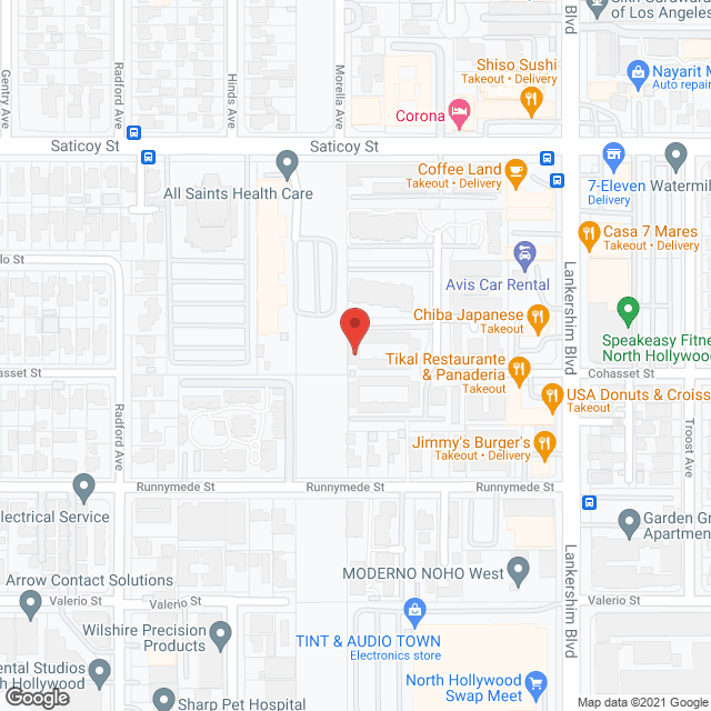 Simpson Arbor Apartments in google map