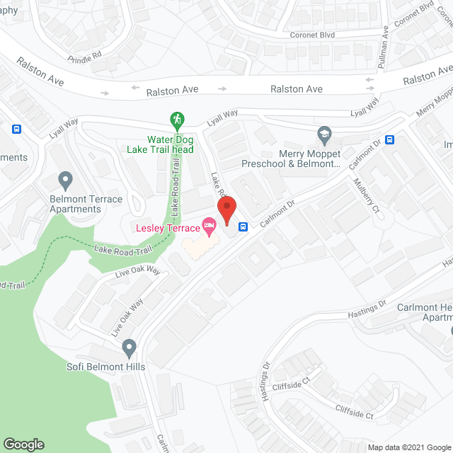 Lesley Terrace Assisted Living Facility in google map