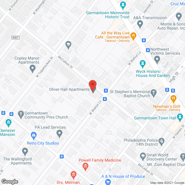 McCullum Place in google map