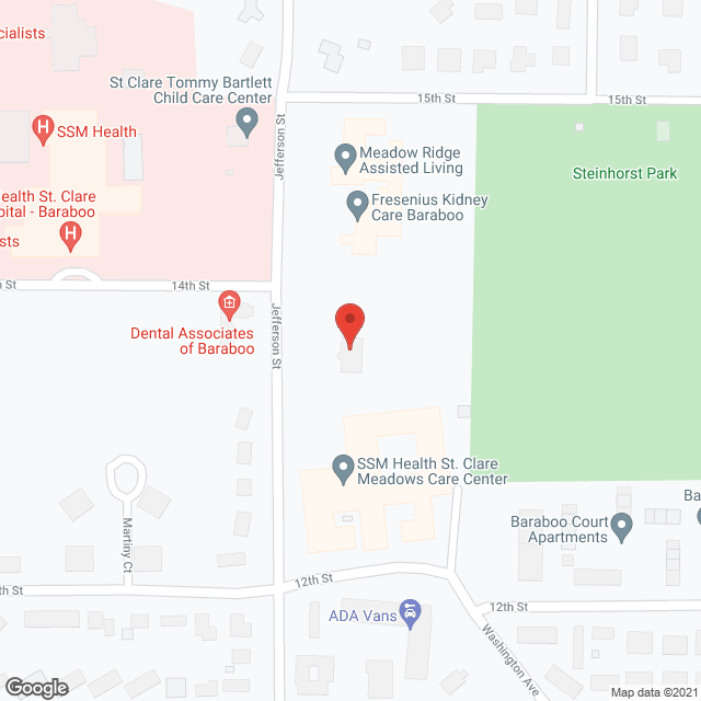 SSM Health St Clare Meadows Care Center in google map