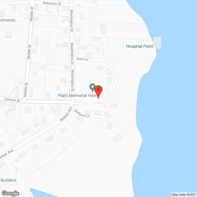 Plant Memorial Home in google map