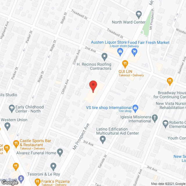 Hillsdale House in google map