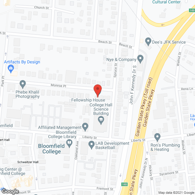 Fellowship House in google map