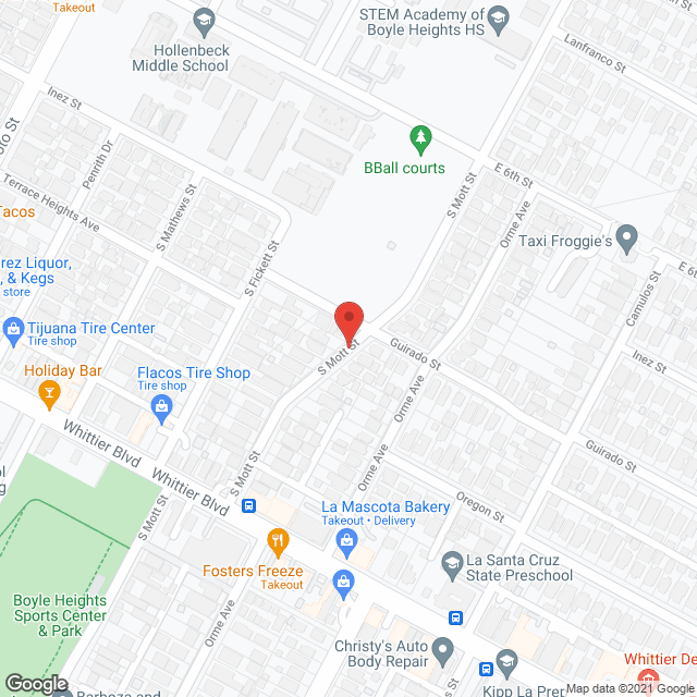 Casa De Las Hermanitas in google map
