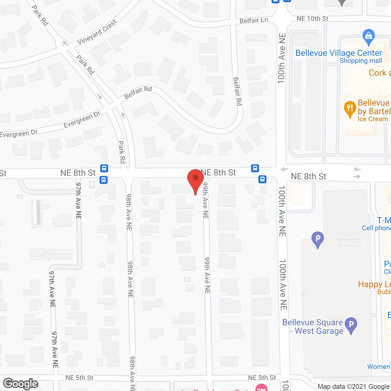 Holden of Bellevue in google map