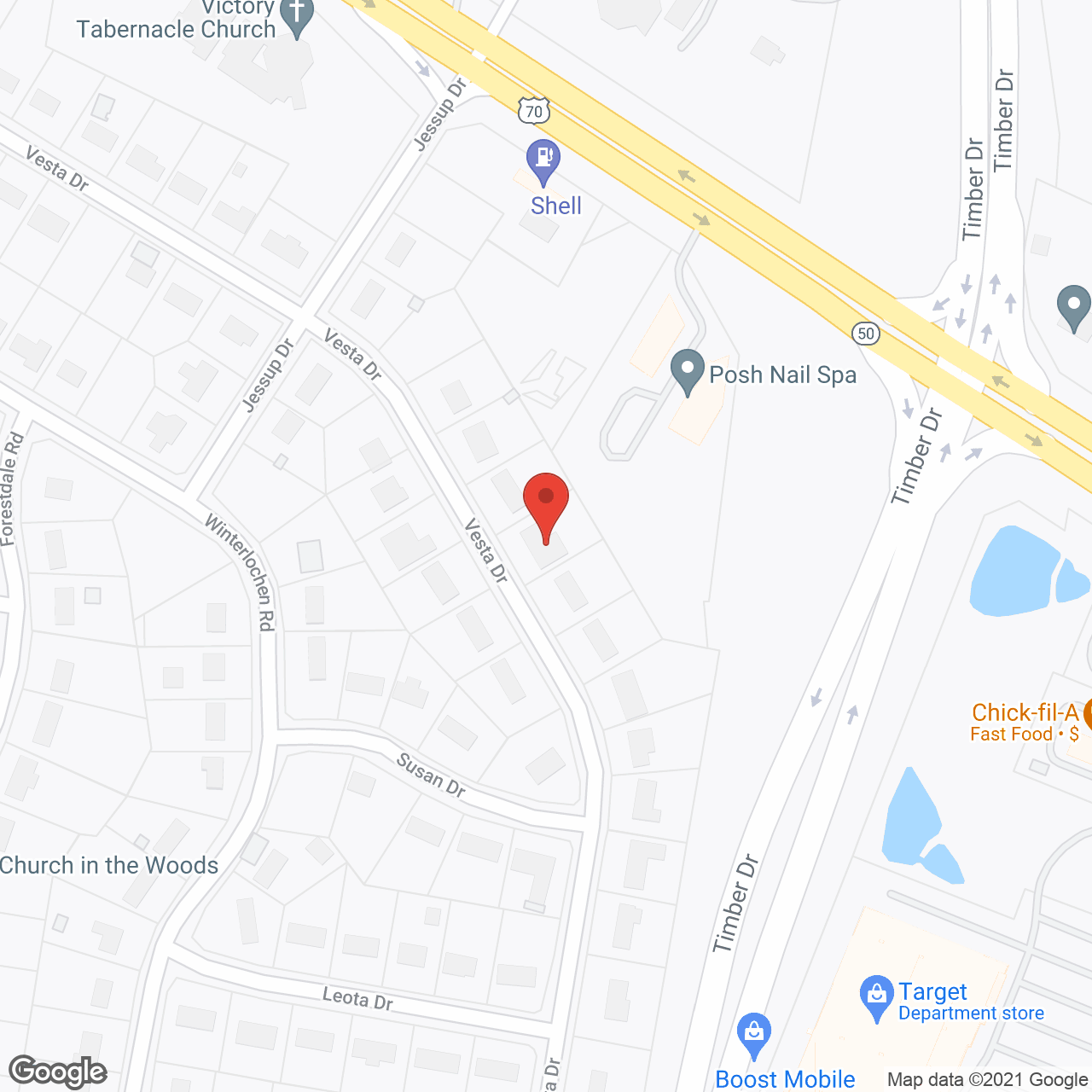 ParentCare Assisted Living in google map