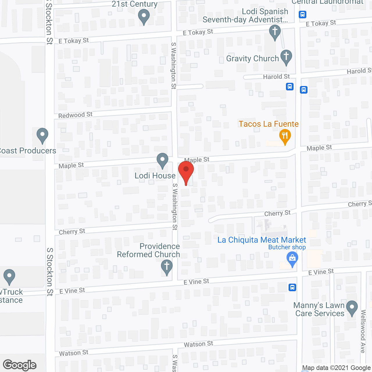 Oakmont of Lodi in google map