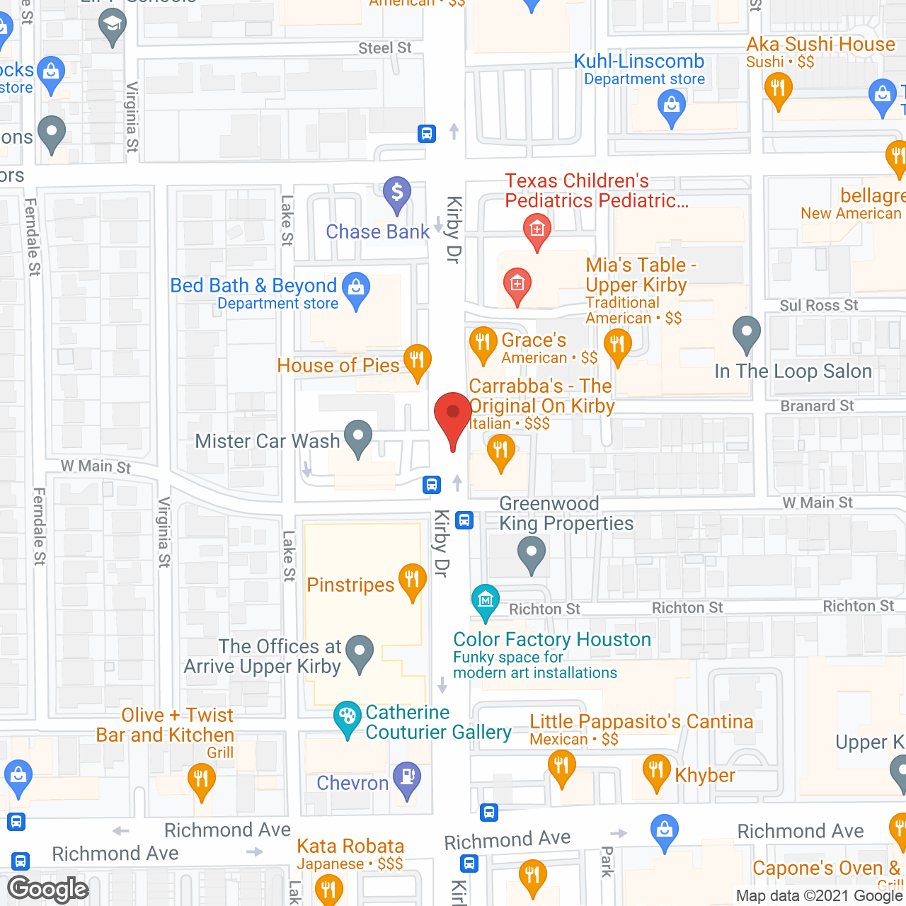 MorningStar at River Oaks in google map
