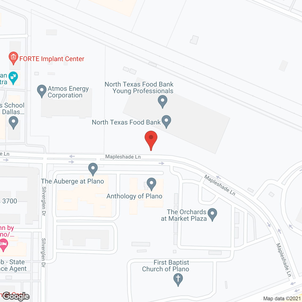 The Orchards at Market Plaza in google map