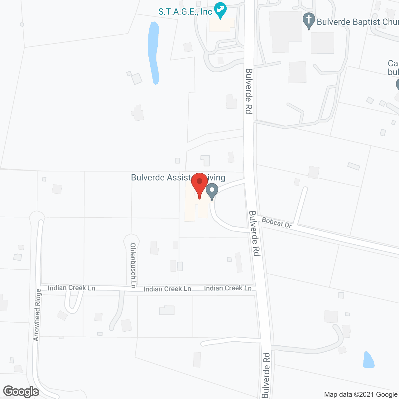 Bulverde Assisted Living in google map
