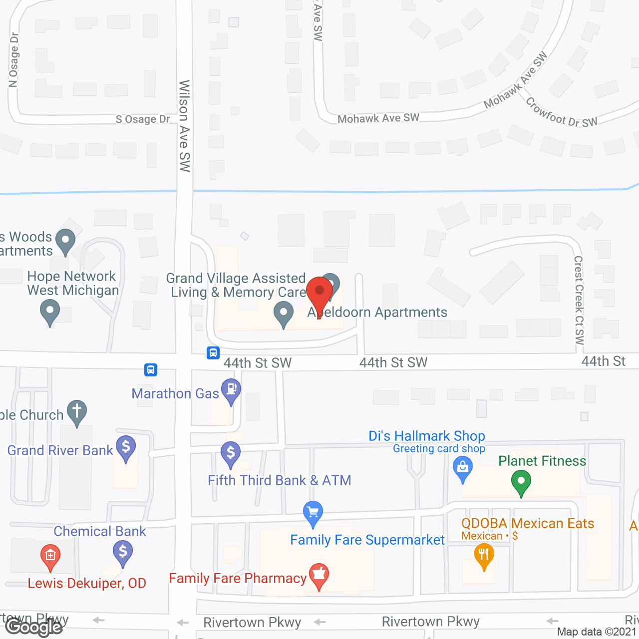 Grand Village Assisted Living & Memory Care in google map