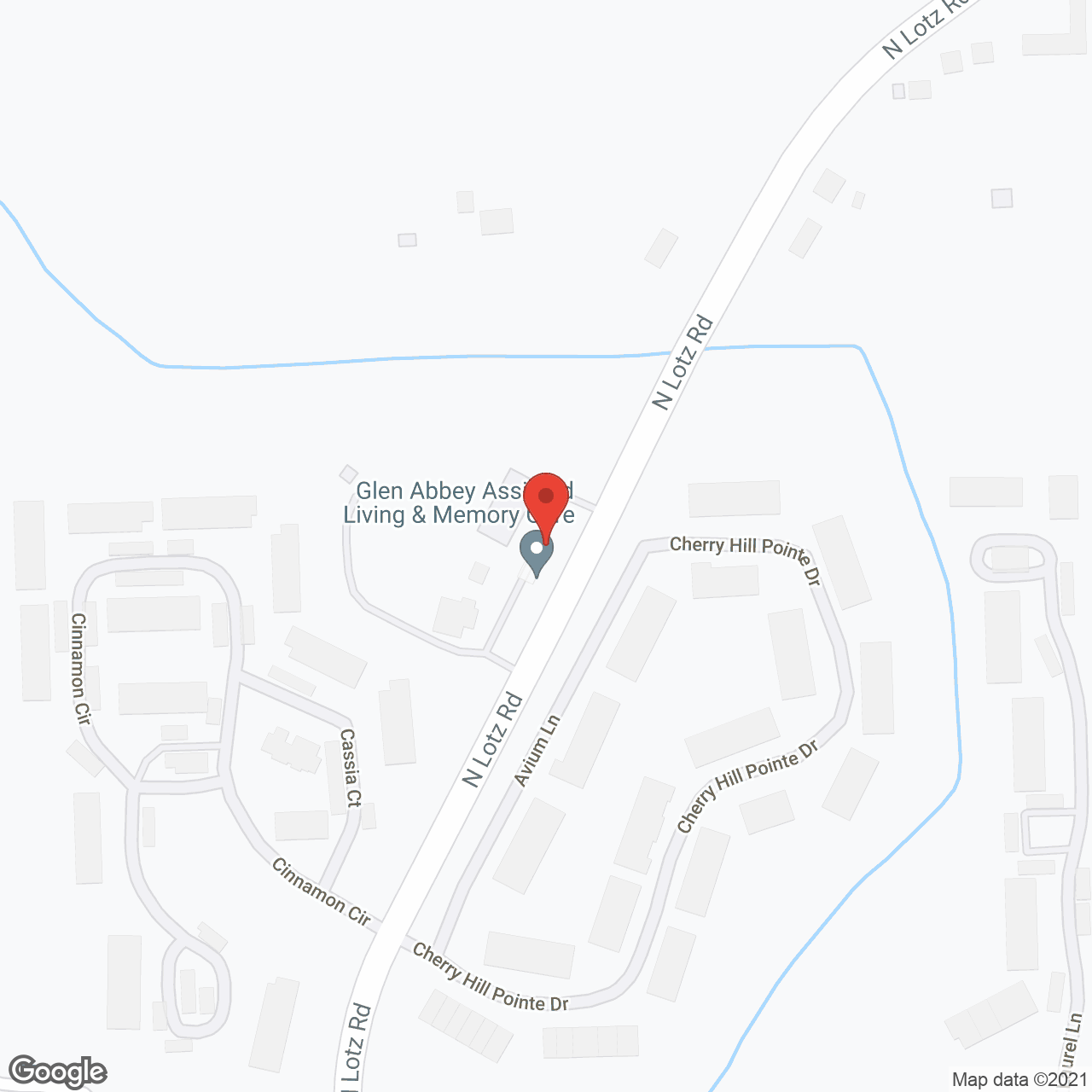 Glen Abbey Assisted Living & Memory Care in google map