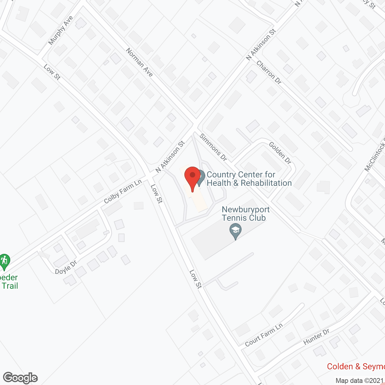 Country Center for Health and Rehabilitation in google map