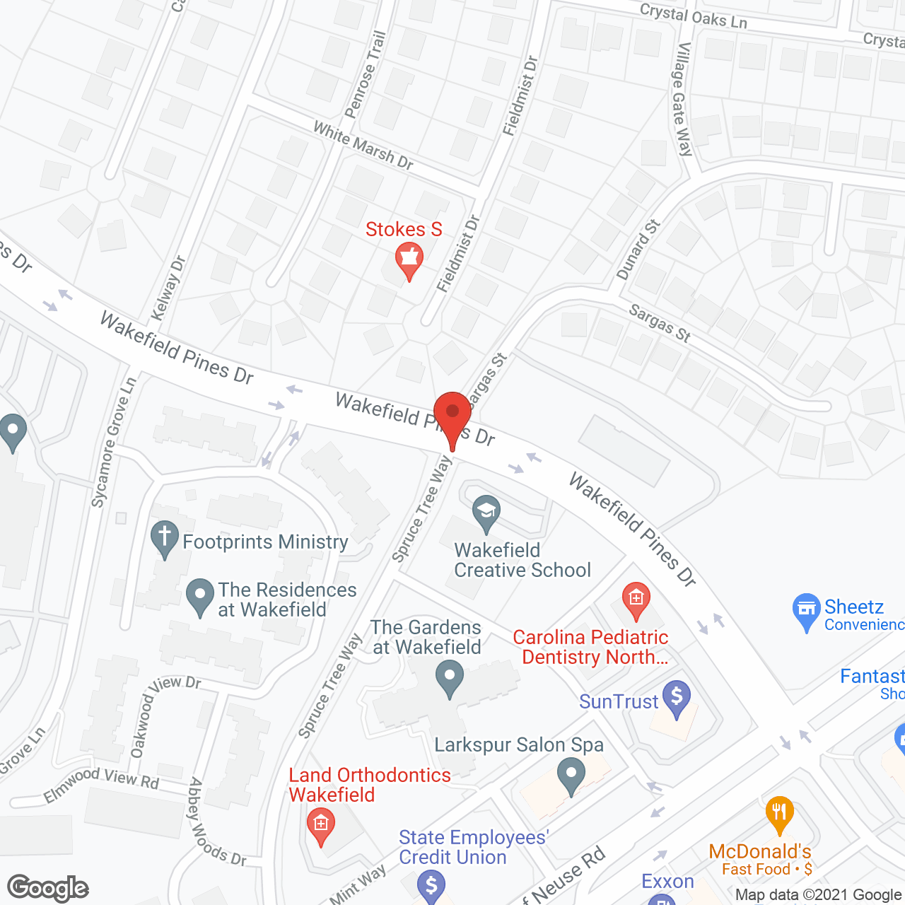 Holiday The Gardens at Wakefield in google map