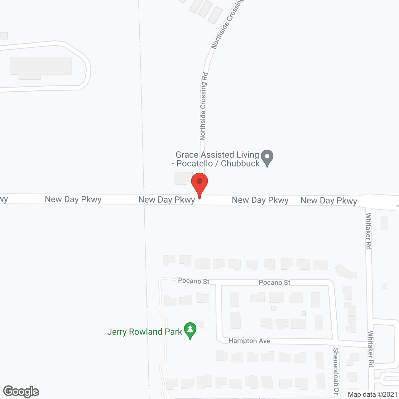 Grace Assisted Living at Chubbuck in google map
