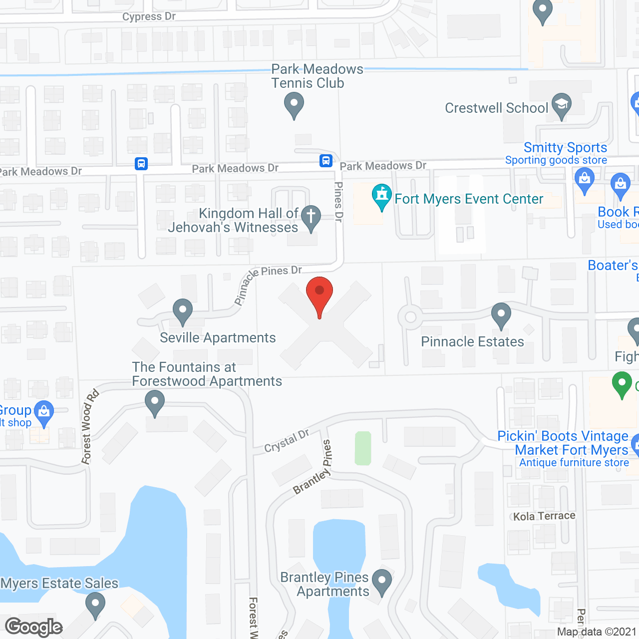 Noble Senior Living at Fort Myers in google map