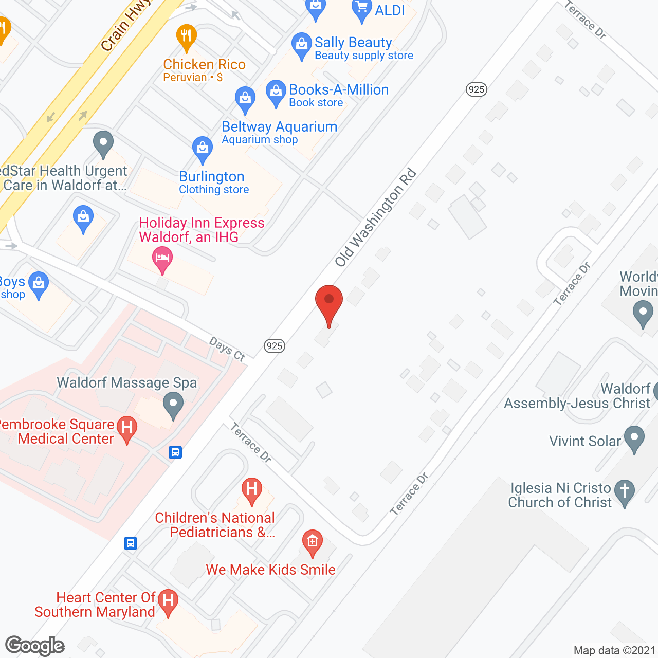 Angel Assisted Living in google map