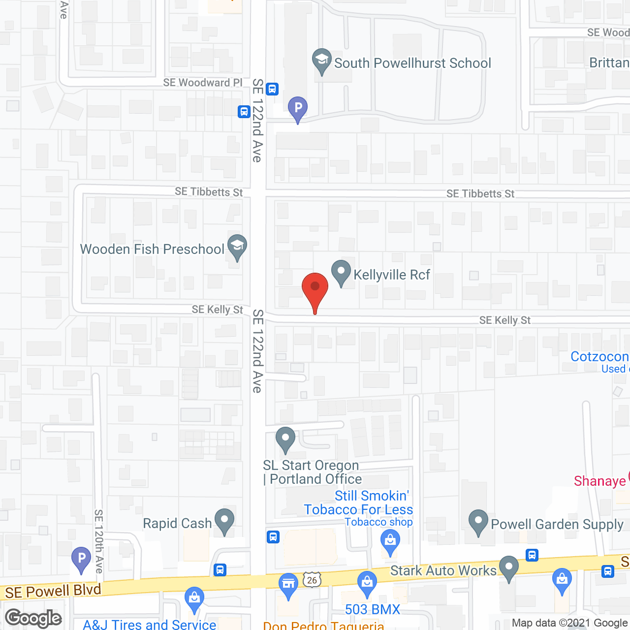 Kellyville in google map