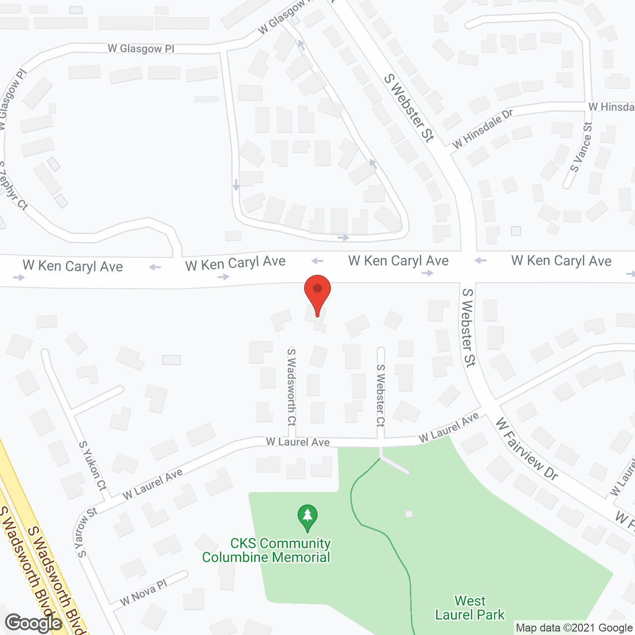 Meadow Vista Assisted Living - Wadsworth in google map