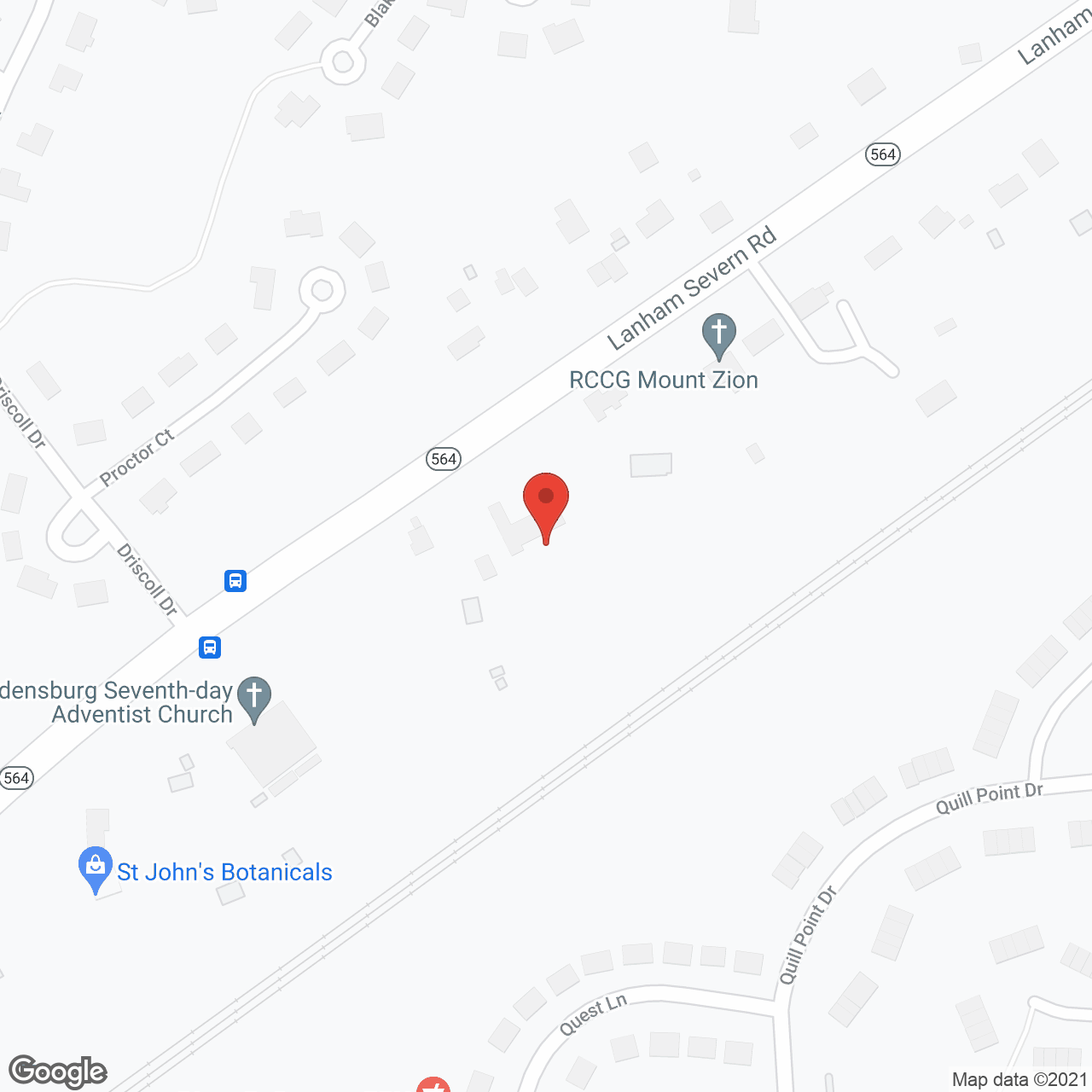 Bowie Assisted Living,  Inc in google map