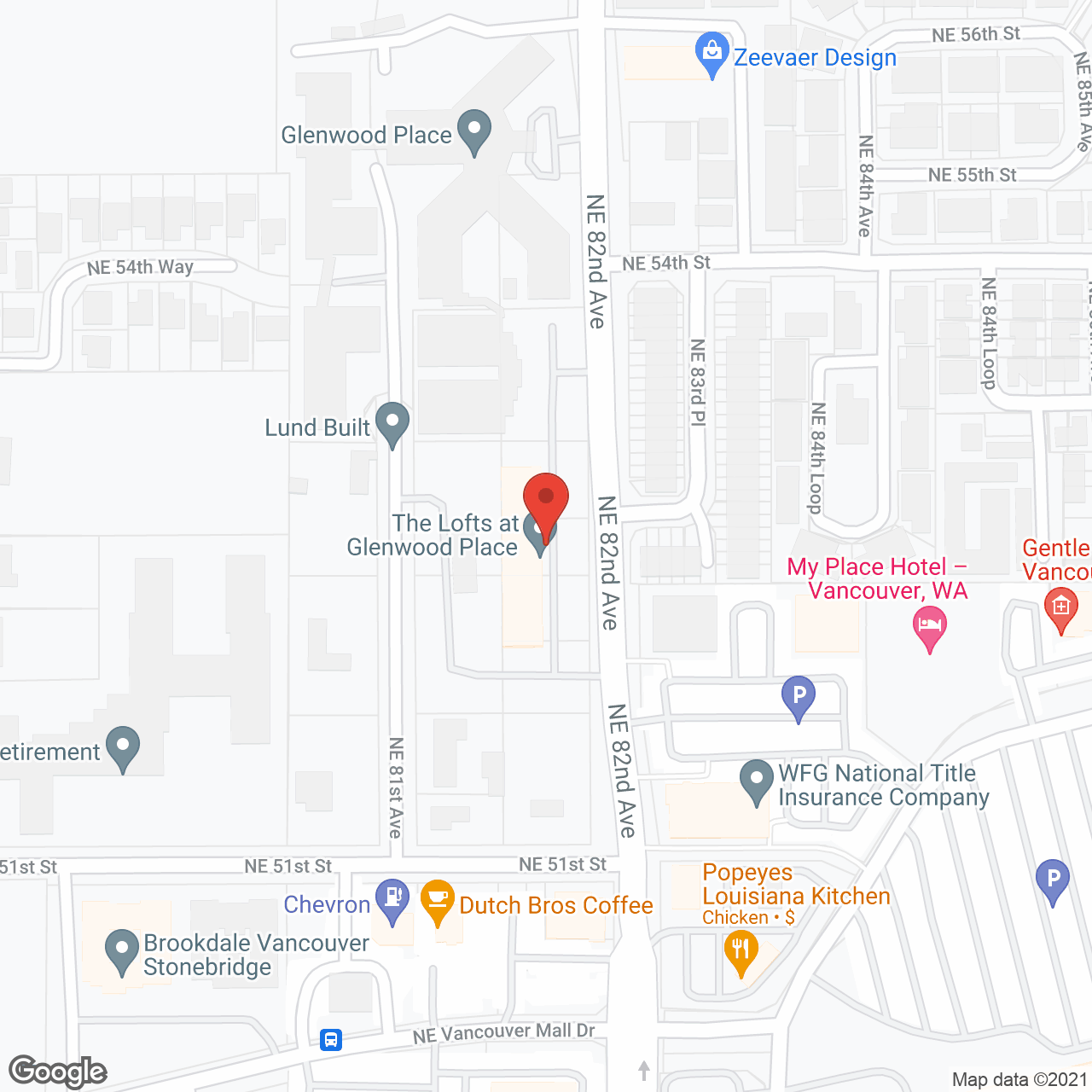 The Lofts by Cogir in google map