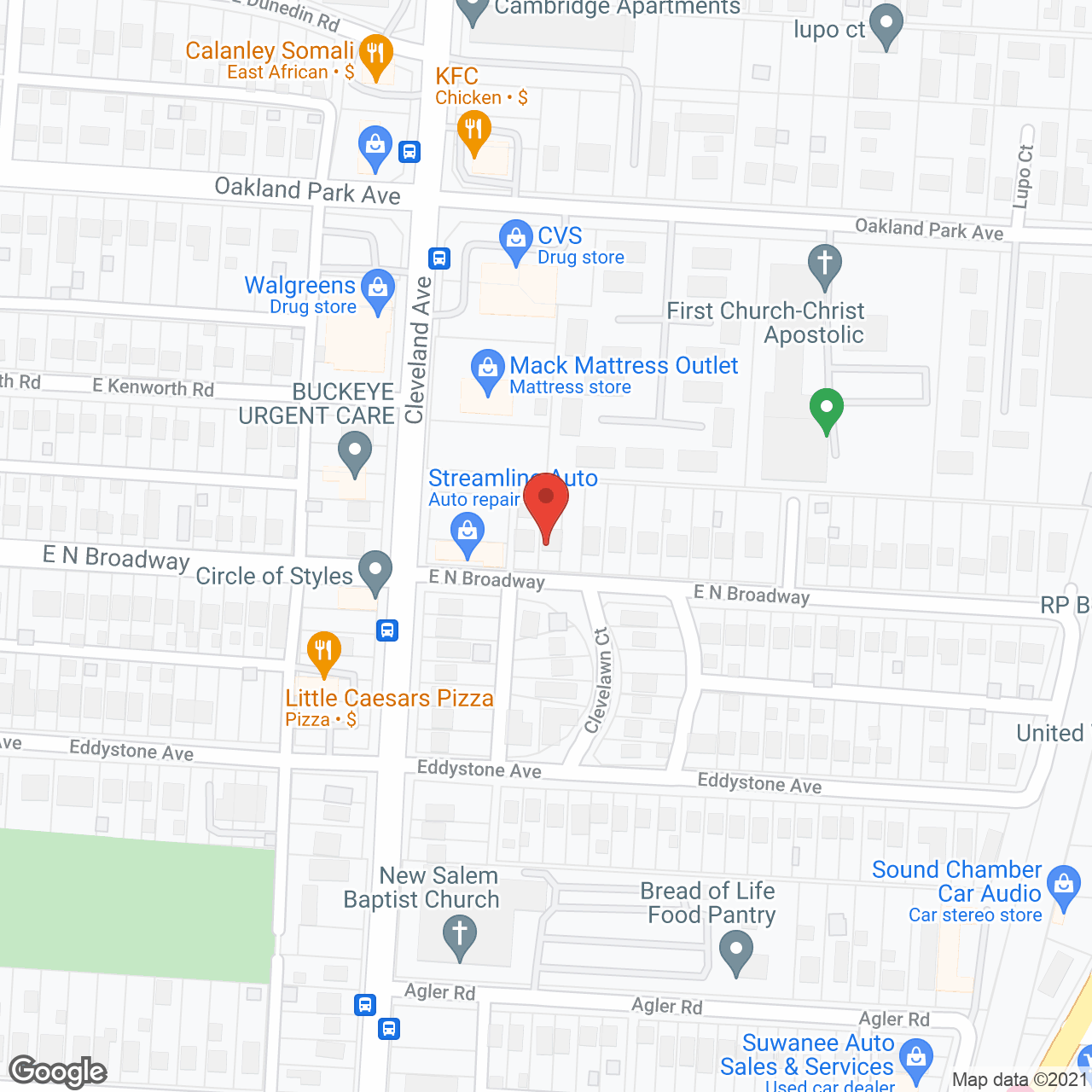 A Blessed Business of Family Homes in google map