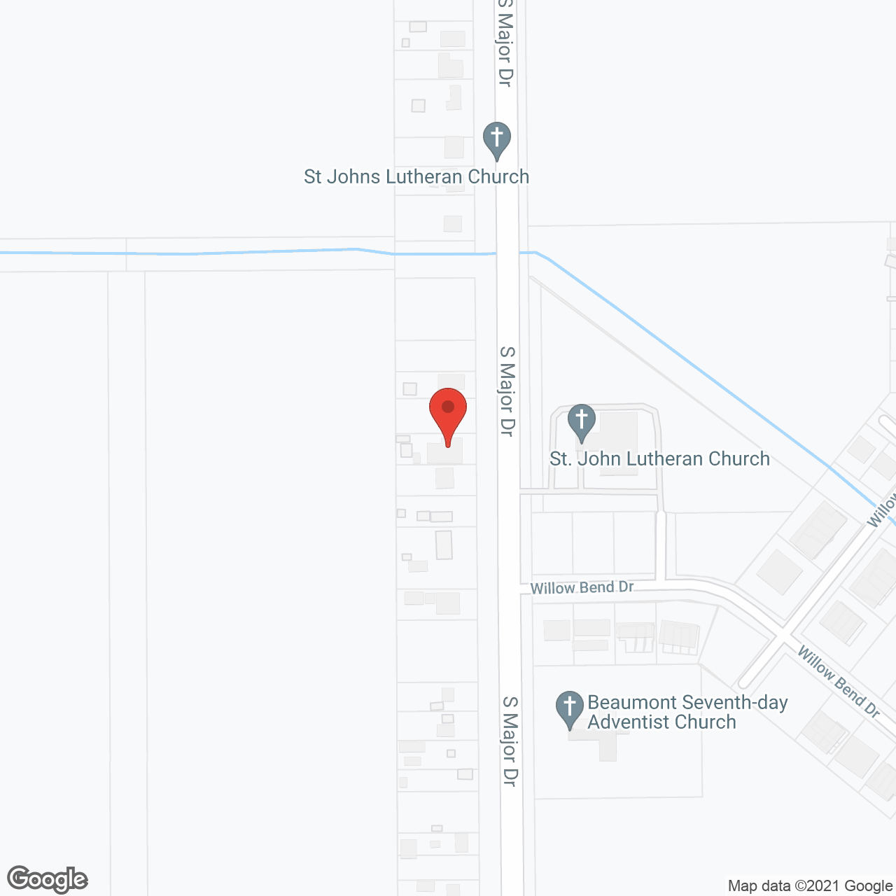 Oakridge Assisted Living in google map