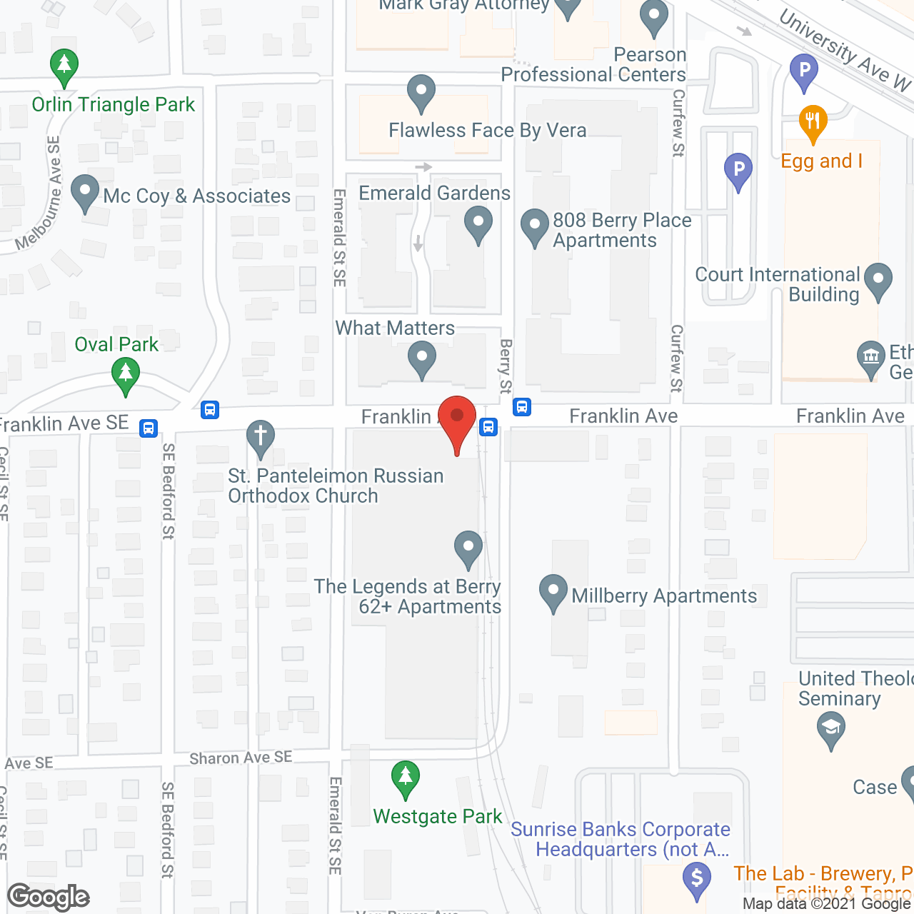 Legends at Berry 62 Plus Apartments in google map