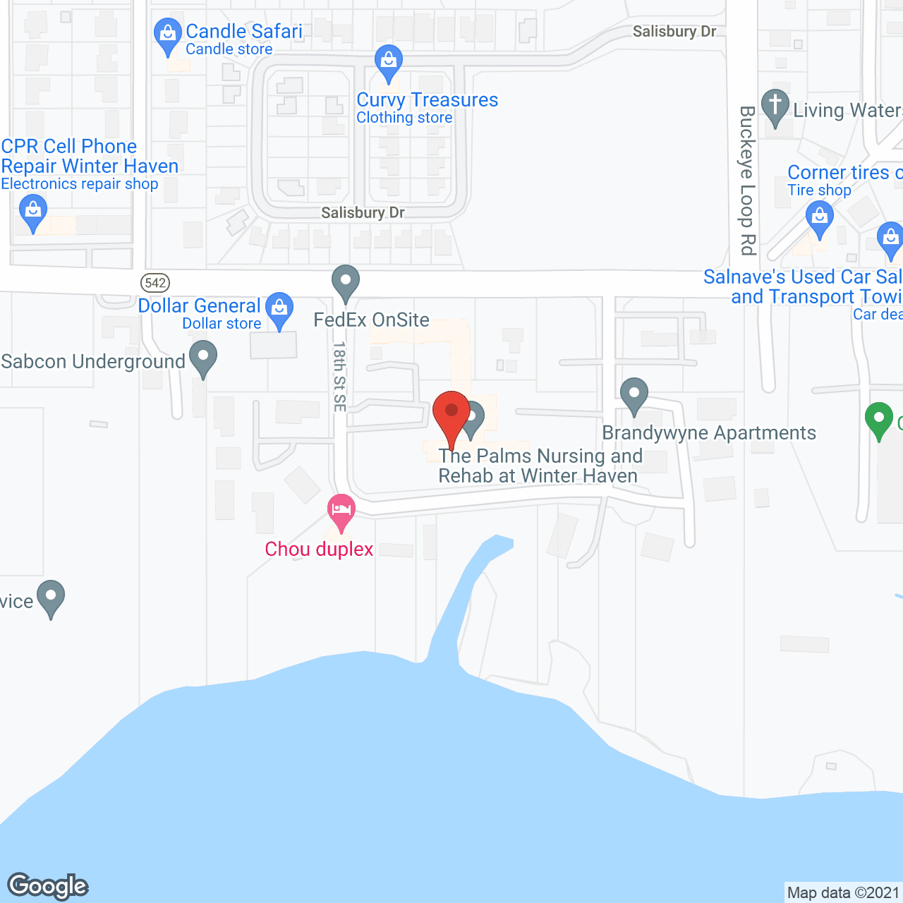 Best Care Senior Living at Winter Haven in google map