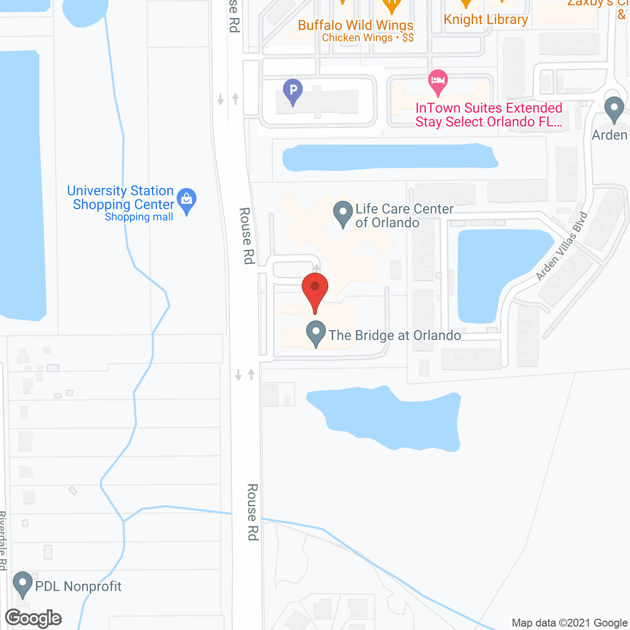 The Bridge at Orlando in google map