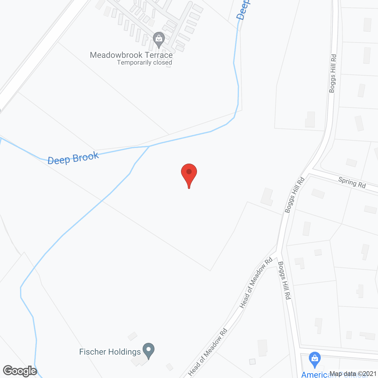 Church Hill Village in google map