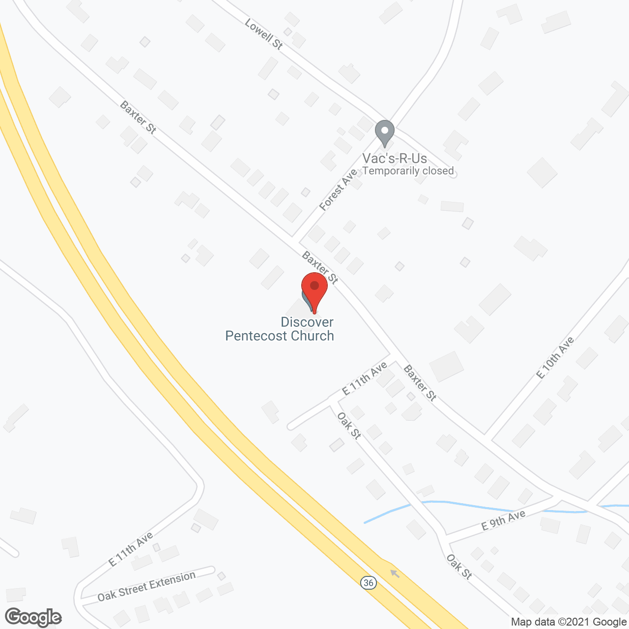 Princeton Transitional Care and Assisted Living in google map