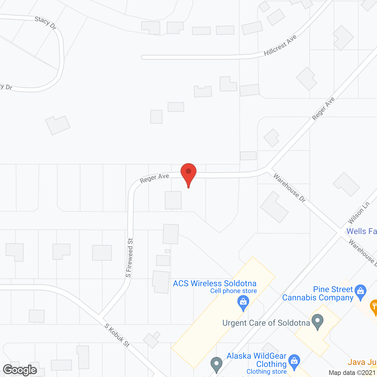 Keen Eye Care Assisted Living in google map