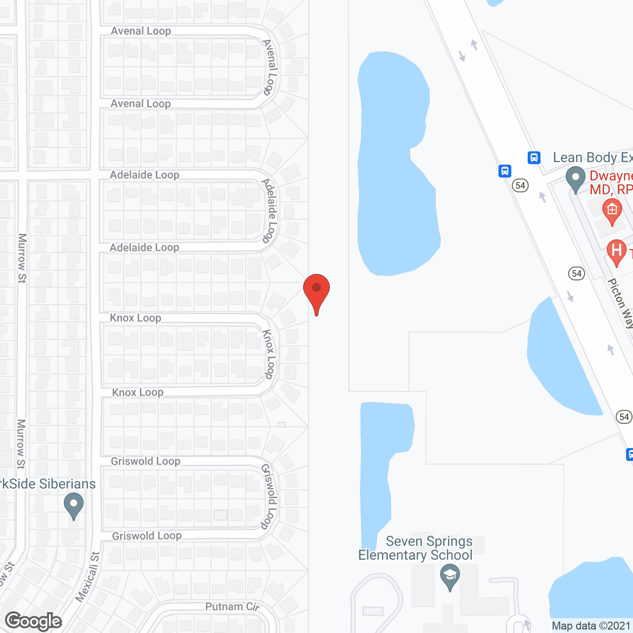 Trinity Place Assisted Living in google map